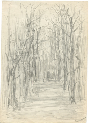 Волшаник Валентин Иосифович. Лот из трех рисунков 1960 г.: